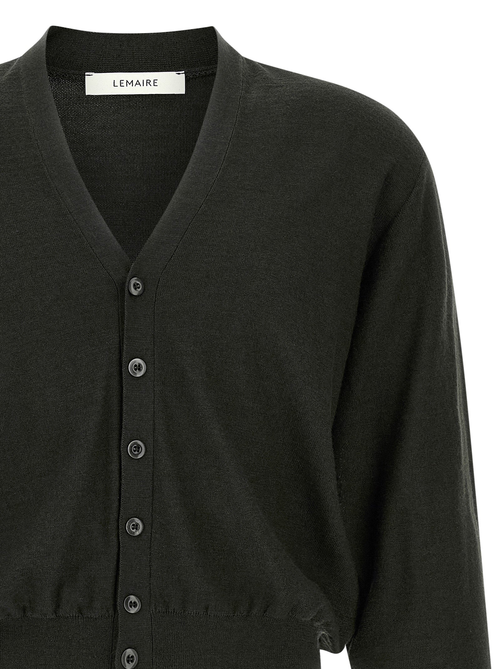 Lemaire Black Marabou Cardigan