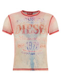 Diesel Multicolor Cotton T-Shirt
