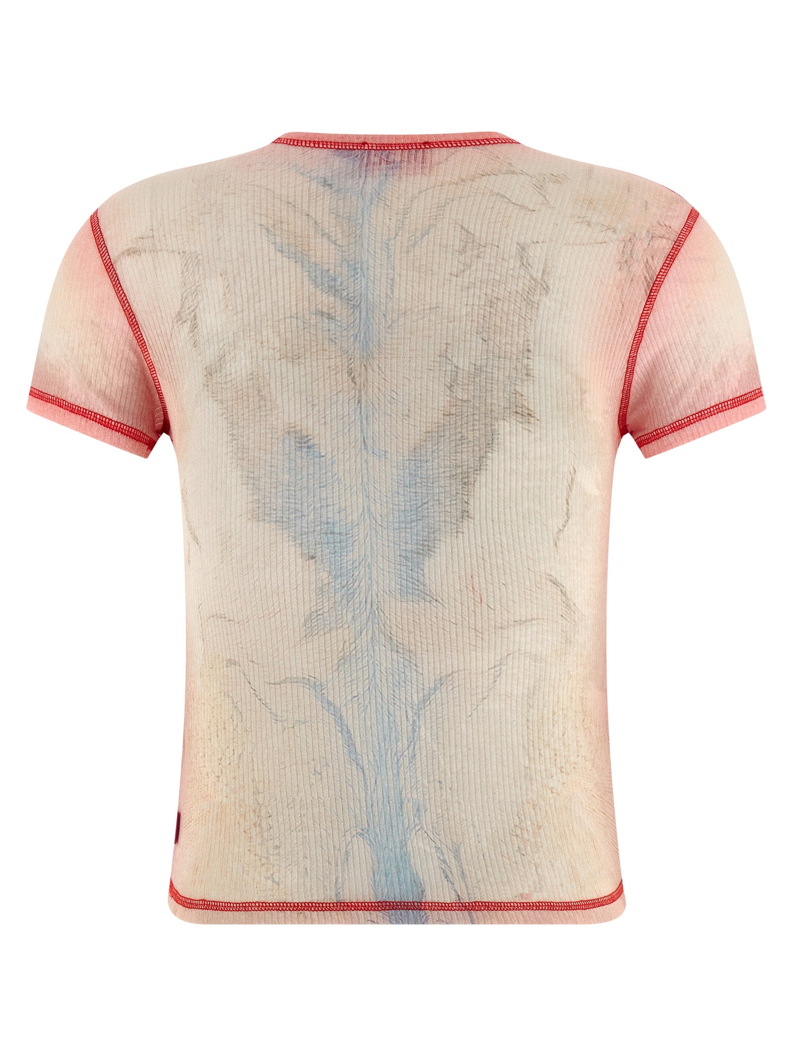 Diesel Multicolor Cotton T-Shirt