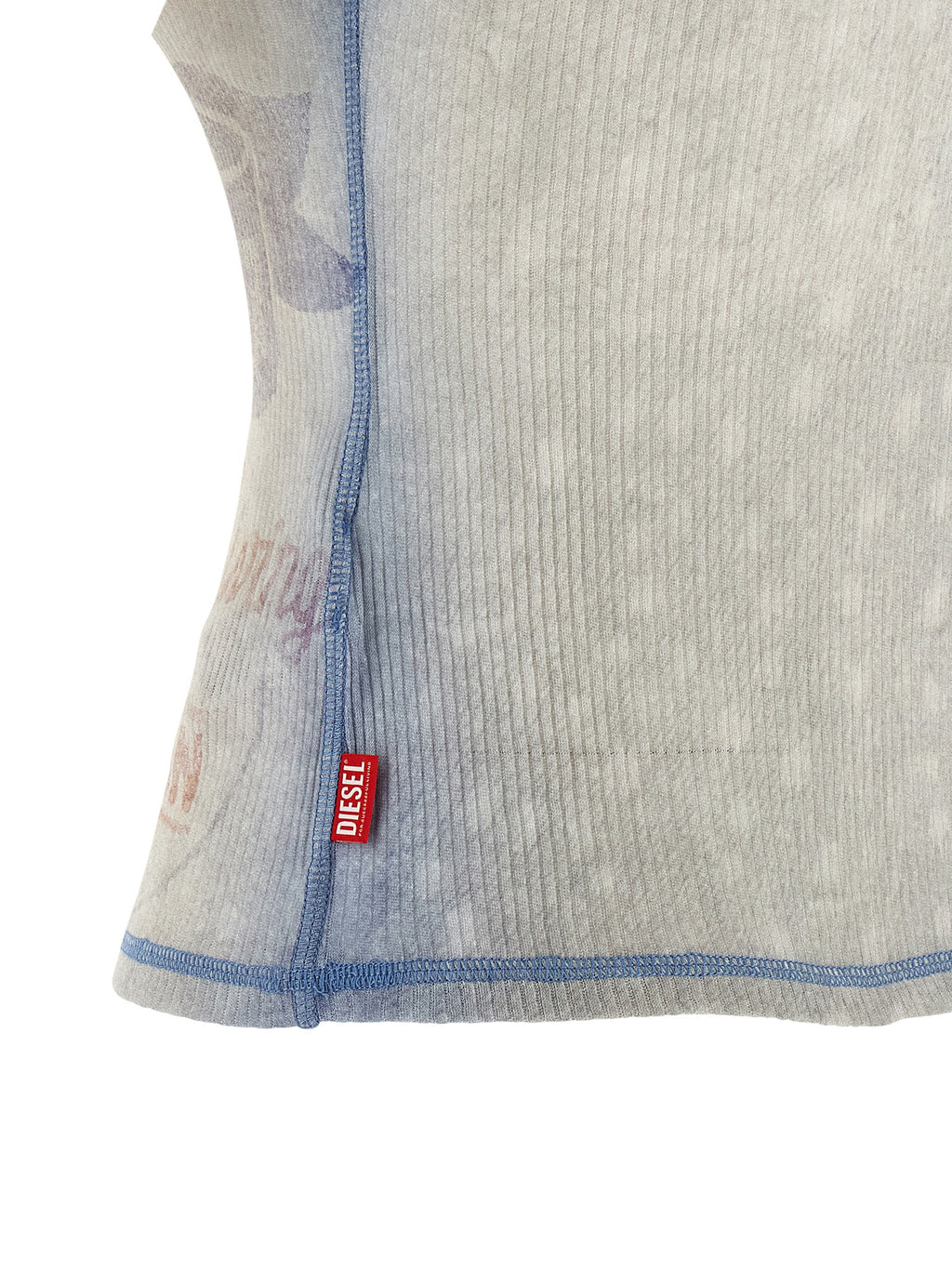 Diesel Blue Cotton T-Shirt
