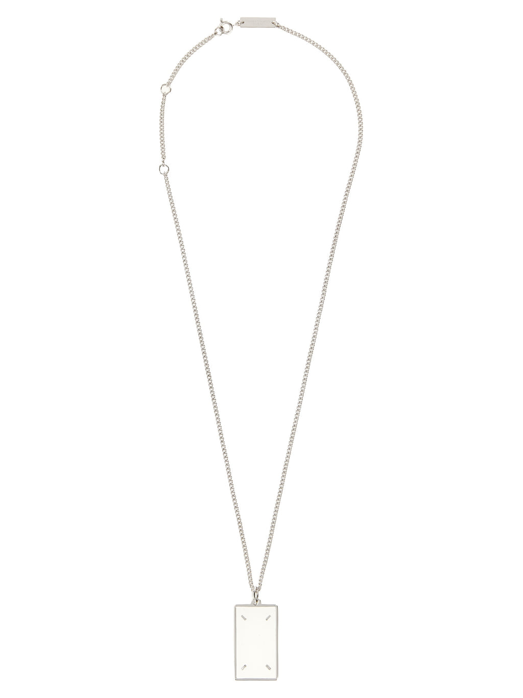 Maison Margiela Silver Brass Necklace