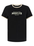 Moncler Black Cotton T-Shirt