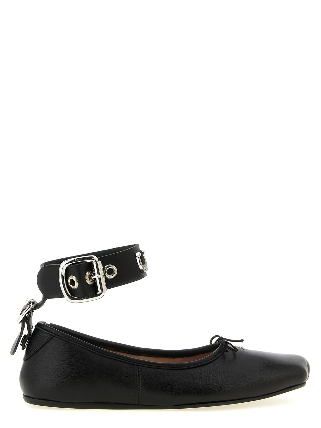 Vivienne Westwood Black Lamb Leather Ballet Flats