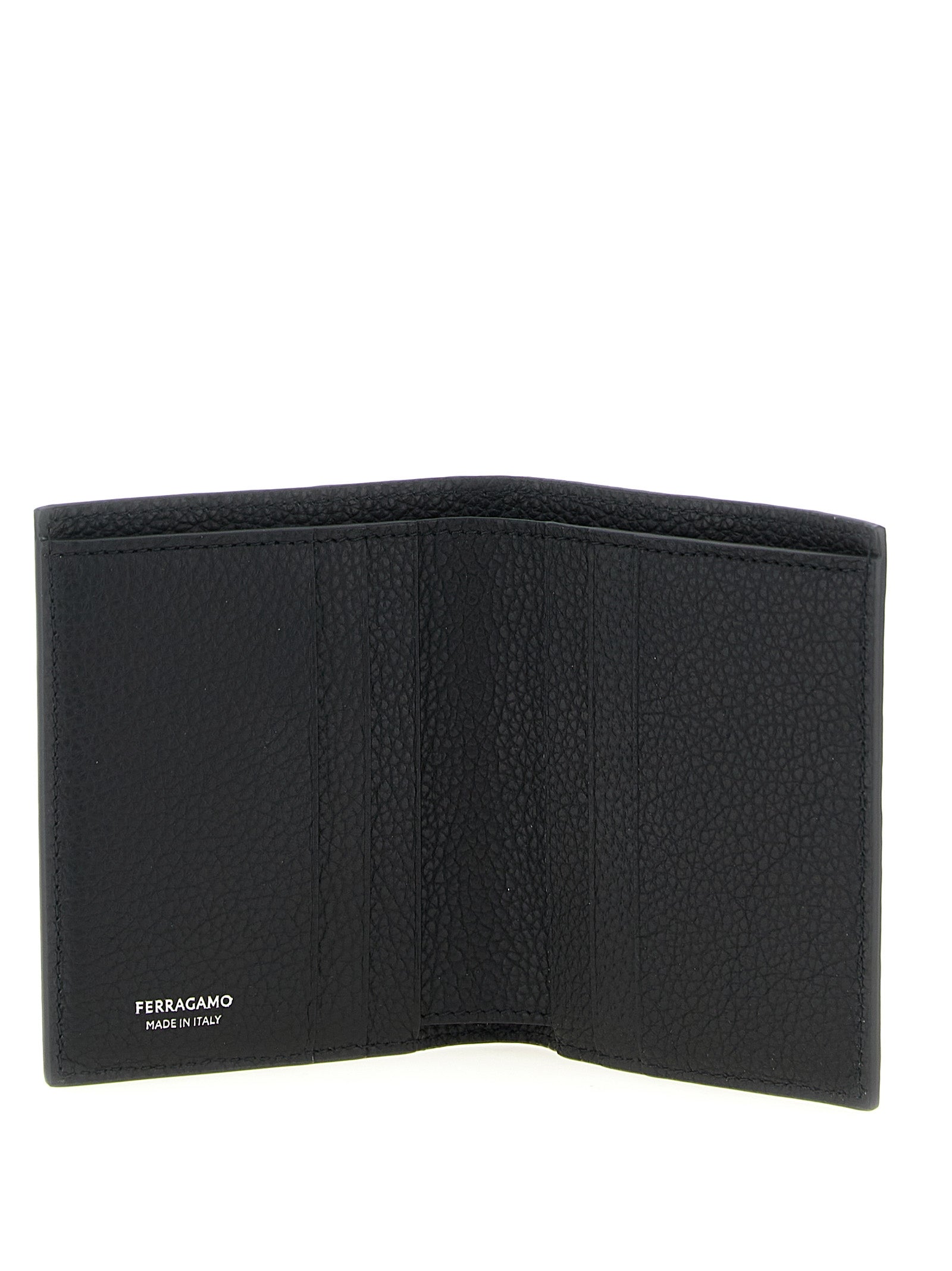 Ferragamo Black Calfskin Wallet