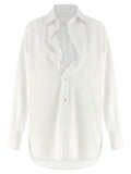 Maison Margiela White Cotton Blouse