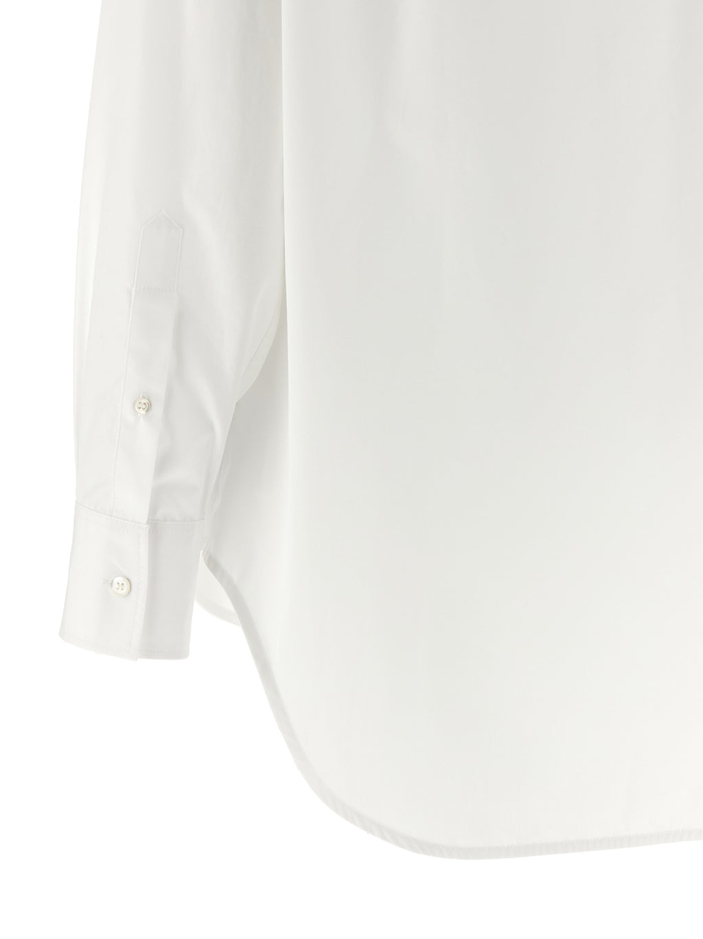 Maison Margiela White Cotton Blouse