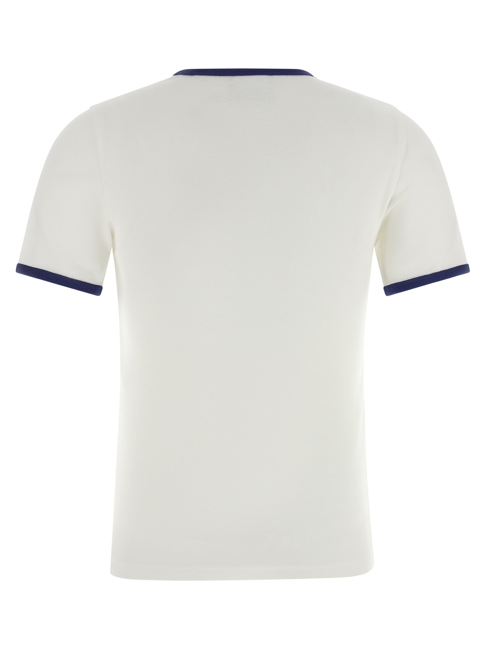 Courrèges Blue Cotton T-Shirt