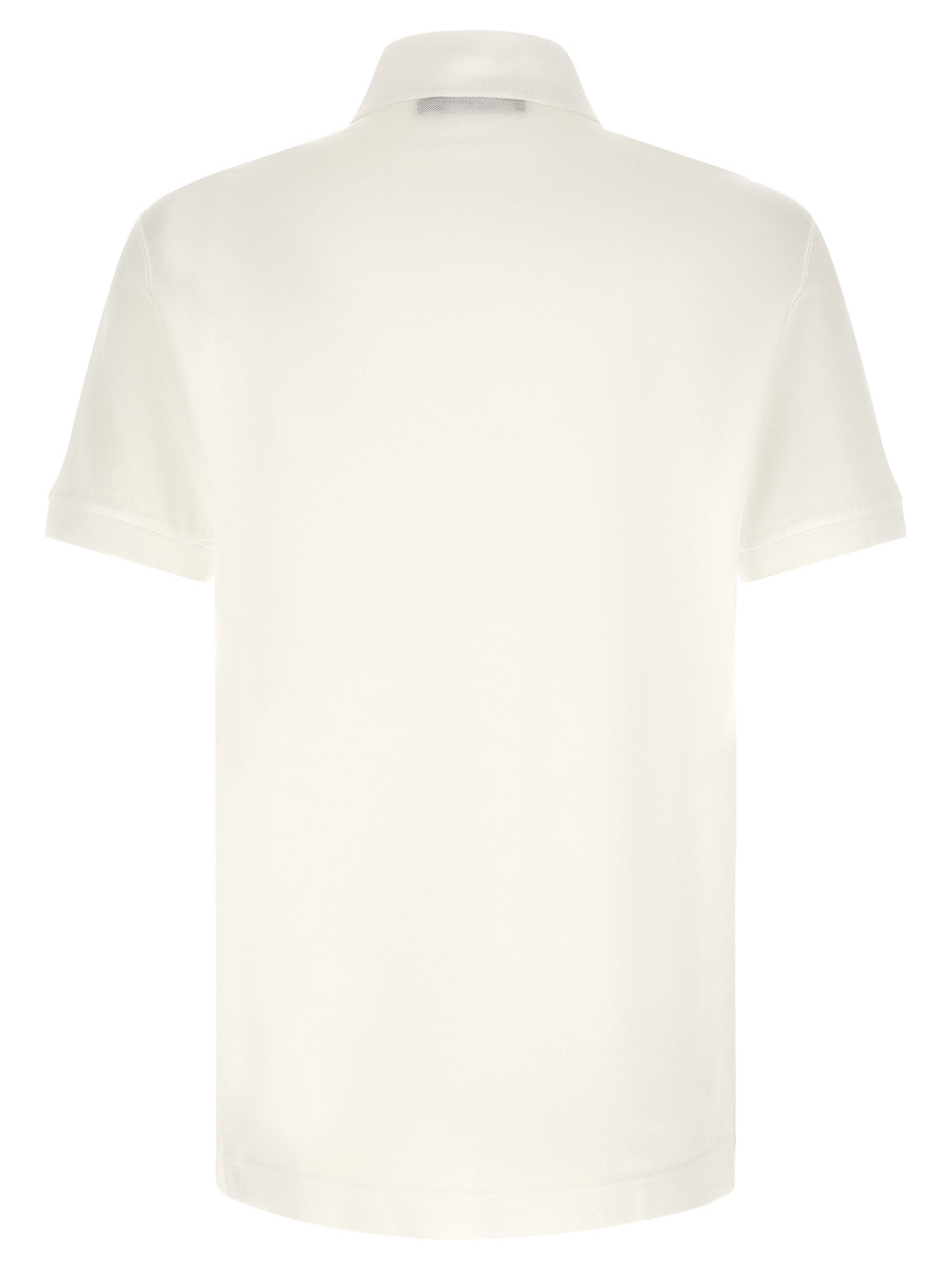 Dolce & Gabbana White Cotton Polo Shirt