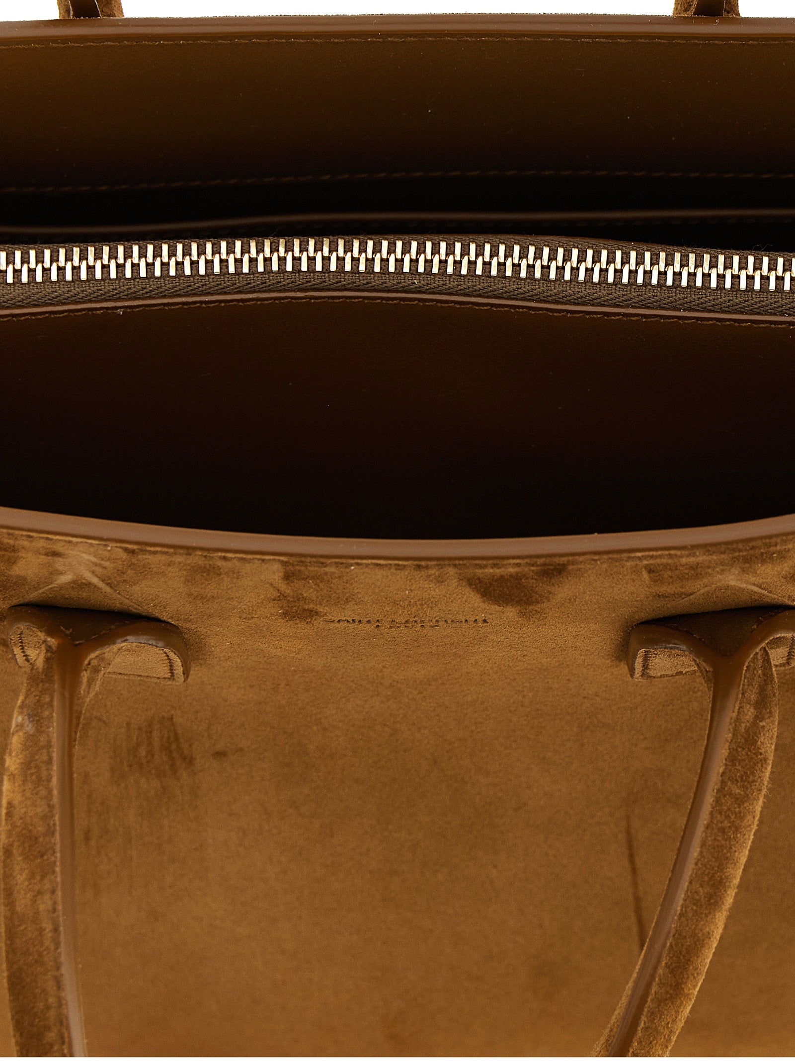 Saint Laurent Brown Calfskin Handbag