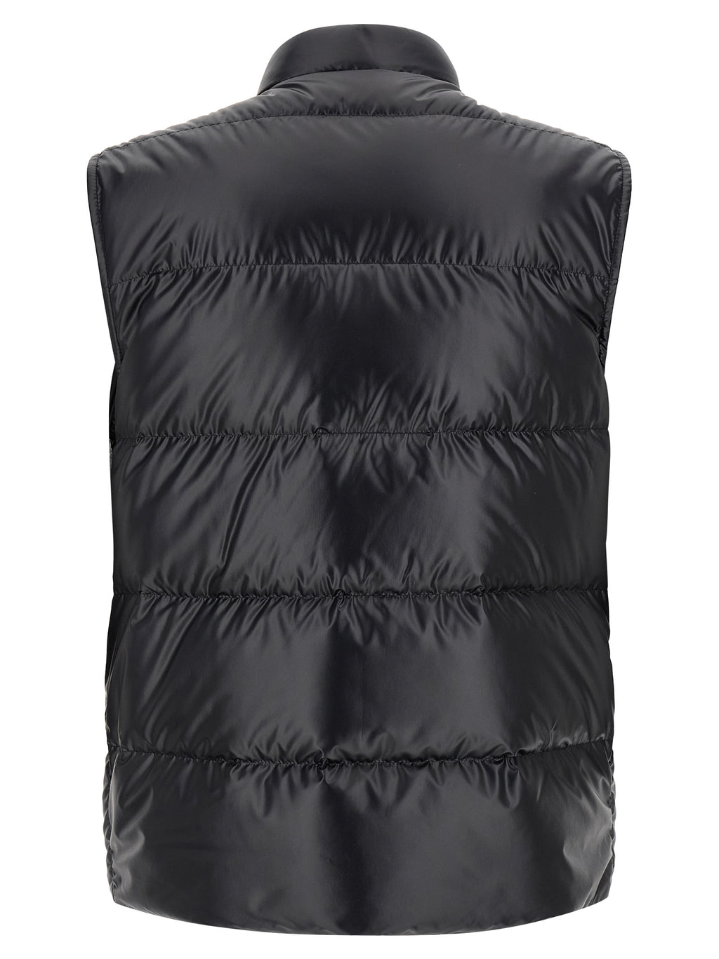 Moncler Blue Polyester Sleeveless Jacket