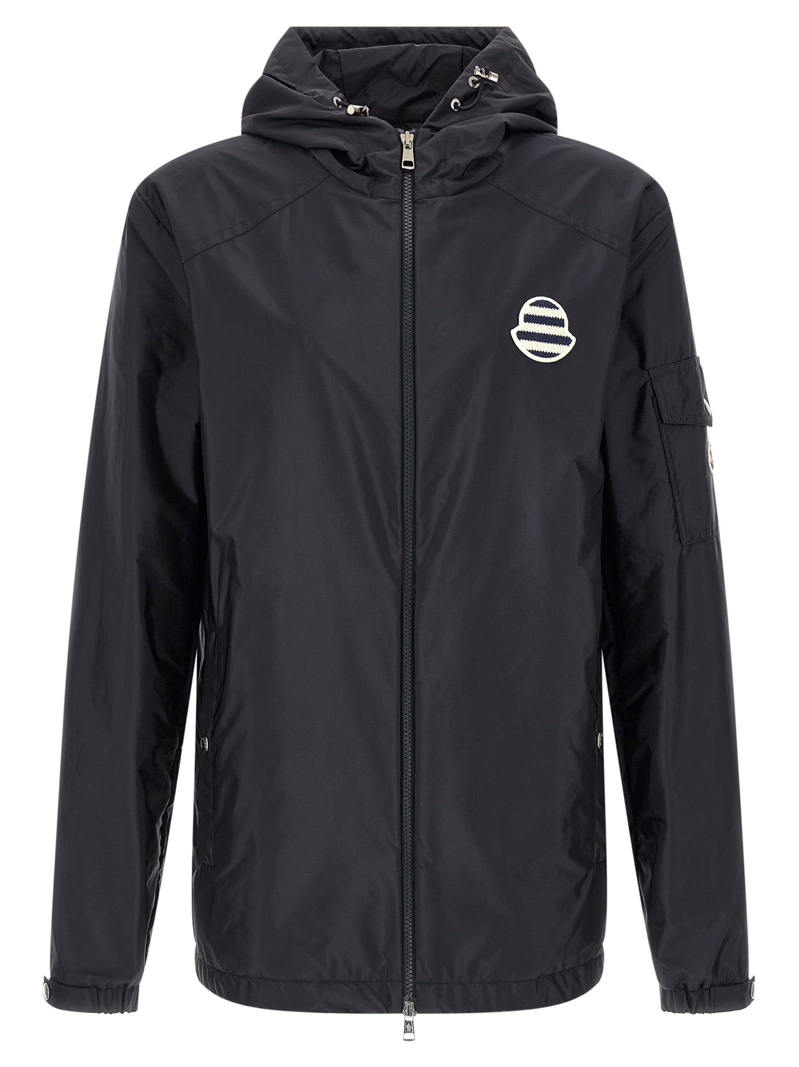 Moncler Blue Polyamide Shell Jacket