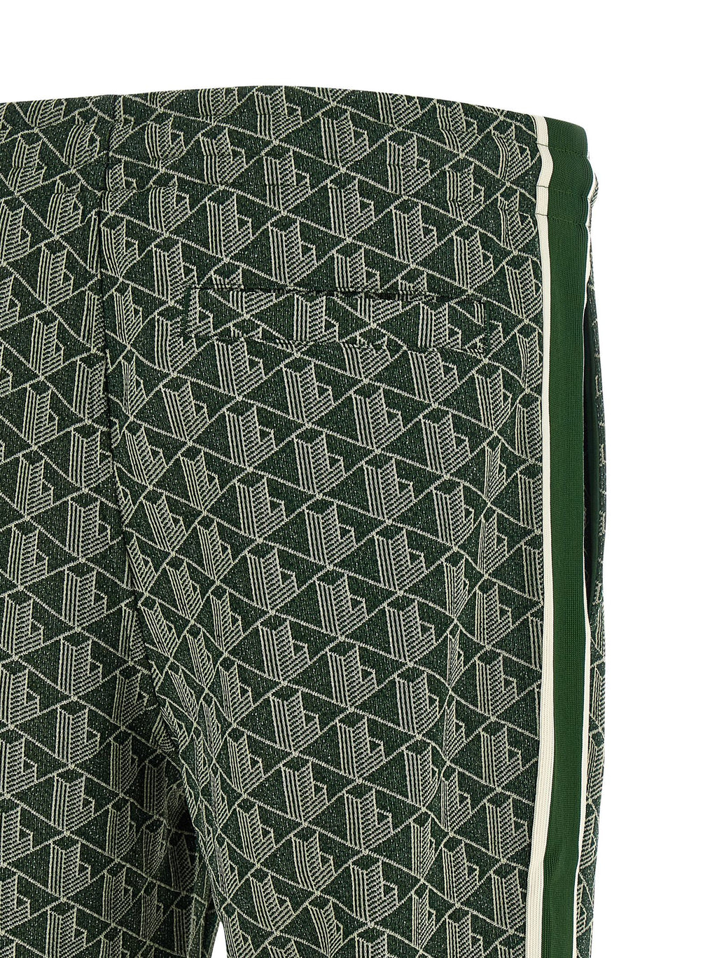 Lacoste Bicolor Polyester Joggers (Workout Pants)