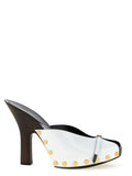 Versace Bicolor Calfskin High Heel Pumps