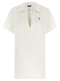 Polo Ralph Lauren White Organic Cotton Short Dress