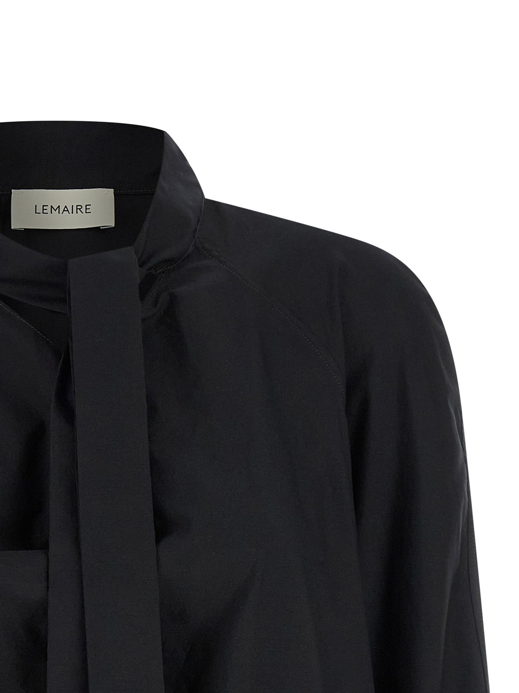 Lemaire Black Cotton Blouse