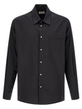 Lemaire Black Cotton Blouse