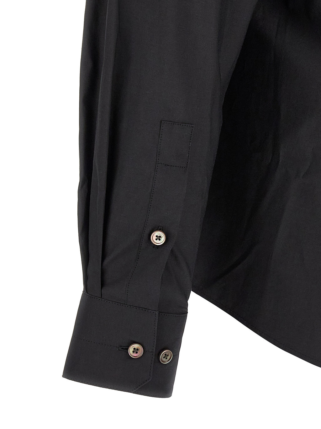 Lemaire Black Cotton Blouse