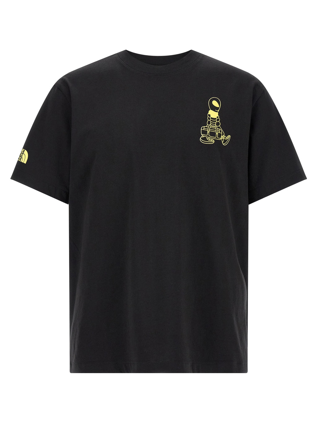 The North Face Black Cotton T-Shirt