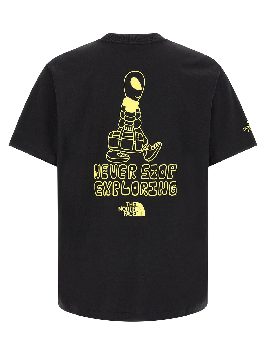 The North Face Black Cotton T-Shirt