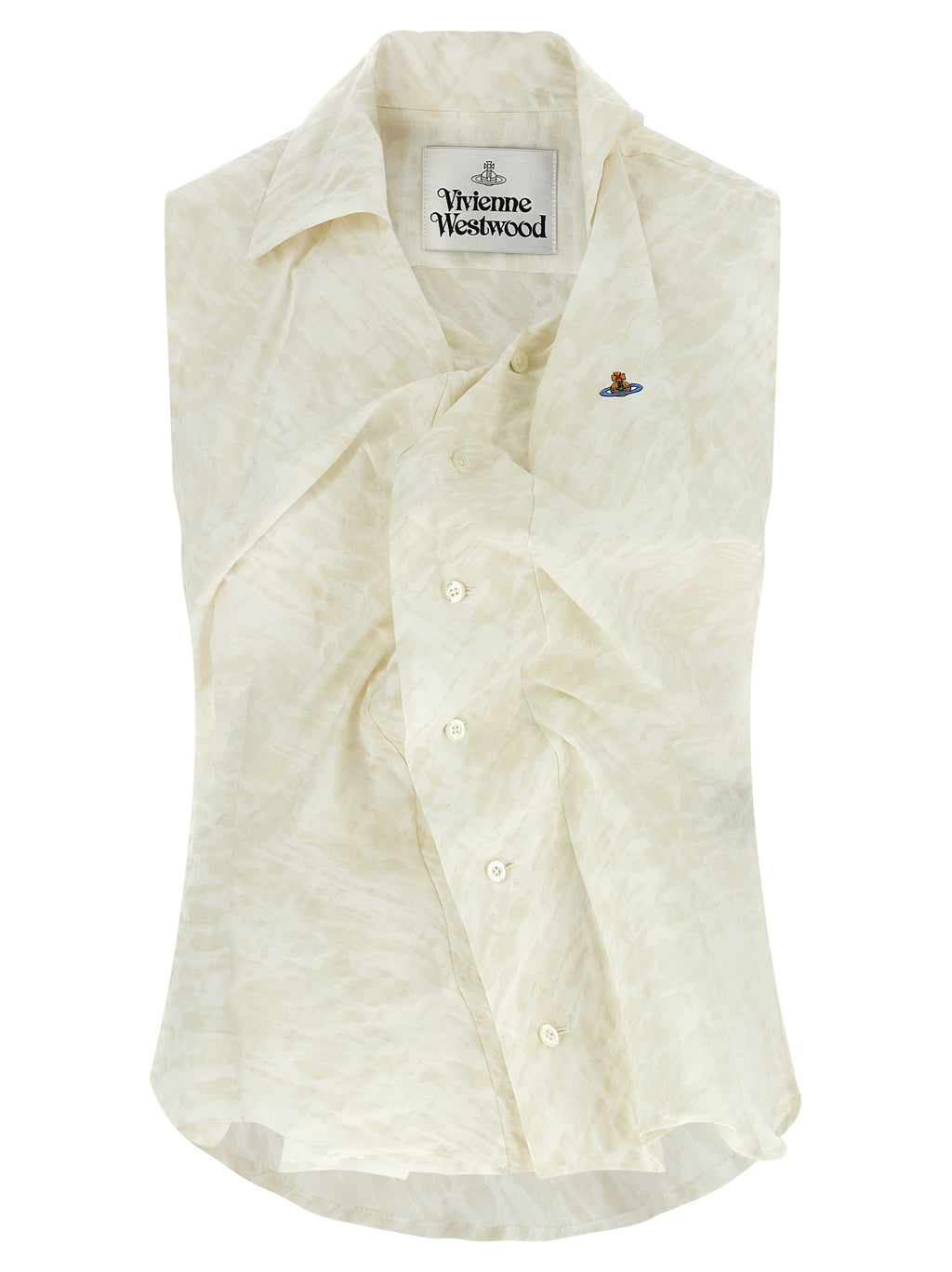 Vivienne Westwood Beige Cotton Blouse