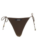 Jacquemus Brown Polyamide Swim Briefs