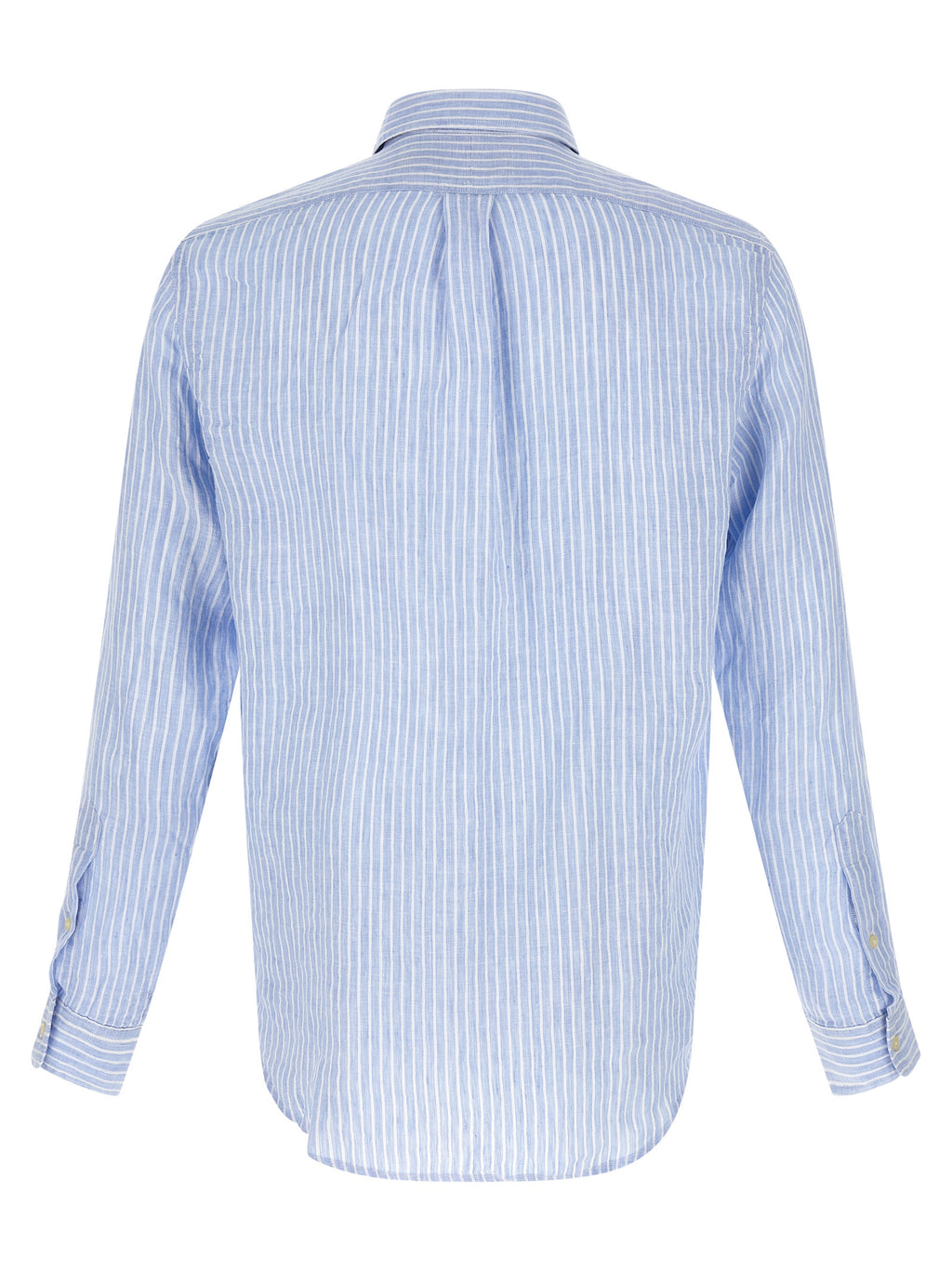 Polo Ralph Lauren Blue Linen Blouse