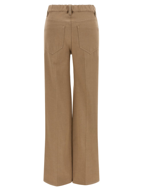 Brunello Cucinelli Beige Cotton Jeans Denim