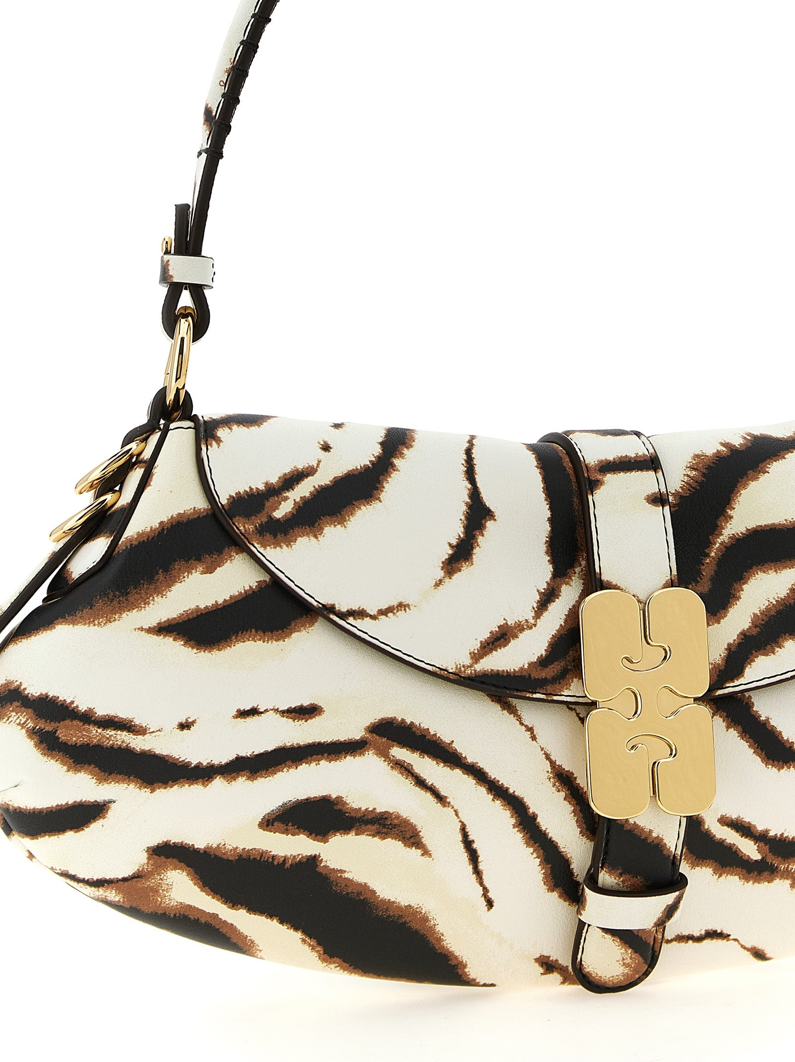 Ganni Multicolor Polyester Shoulder Bag