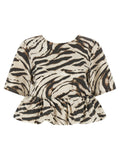 Ganni Multicolor Organic Cotton Pattern Shirt