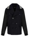 Dsquared² Blue Wool Coat