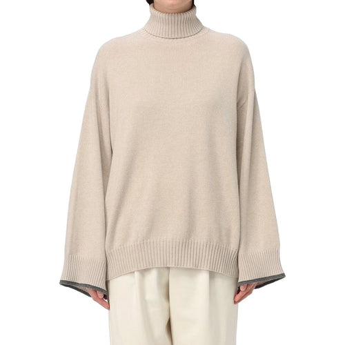 Brunello Cucinelli Beige Cashmere Sweater