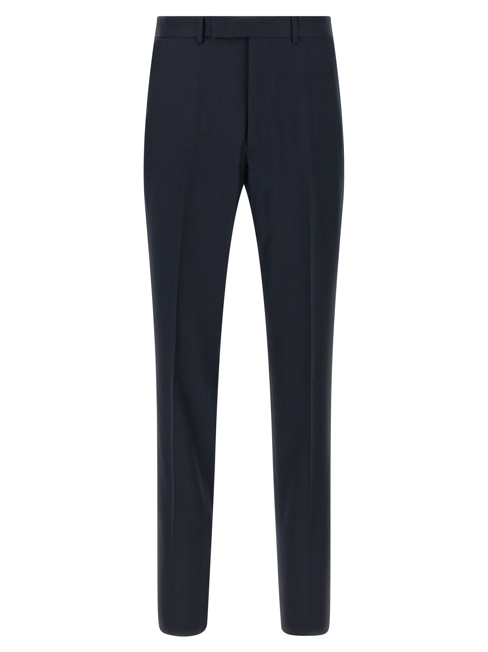 ZEGNA Blue Wool Two-Piece Suit