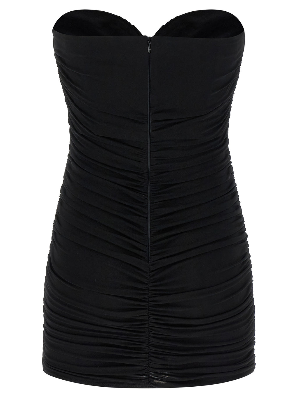 Elisabetta Franchi Black Viscose Short Dress