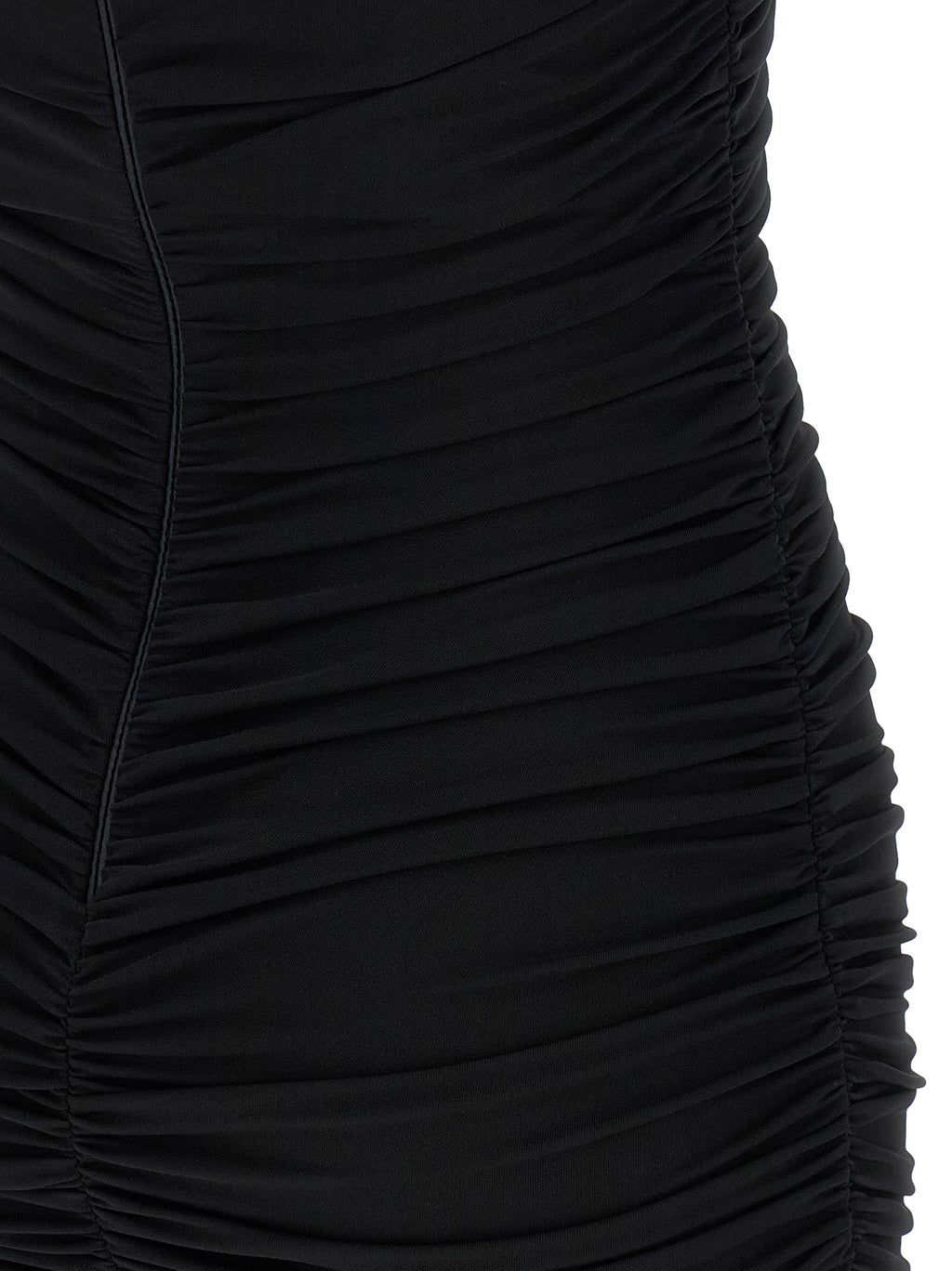 Elisabetta Franchi Black Viscose Short Dress