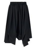 Comme Des Garçons Black Wool Bermuda Shorts