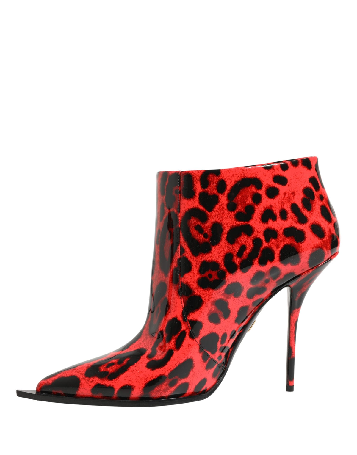 Dolce & Gabbana Rote Leopard Cardinale Stiefeletten