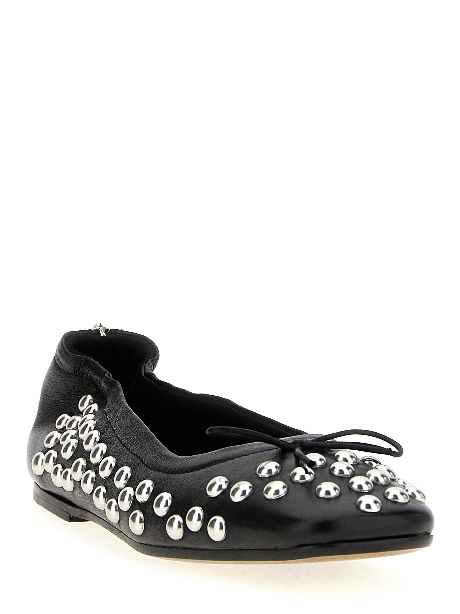 Golden Goose Black Lamb Leather Ballet Flats