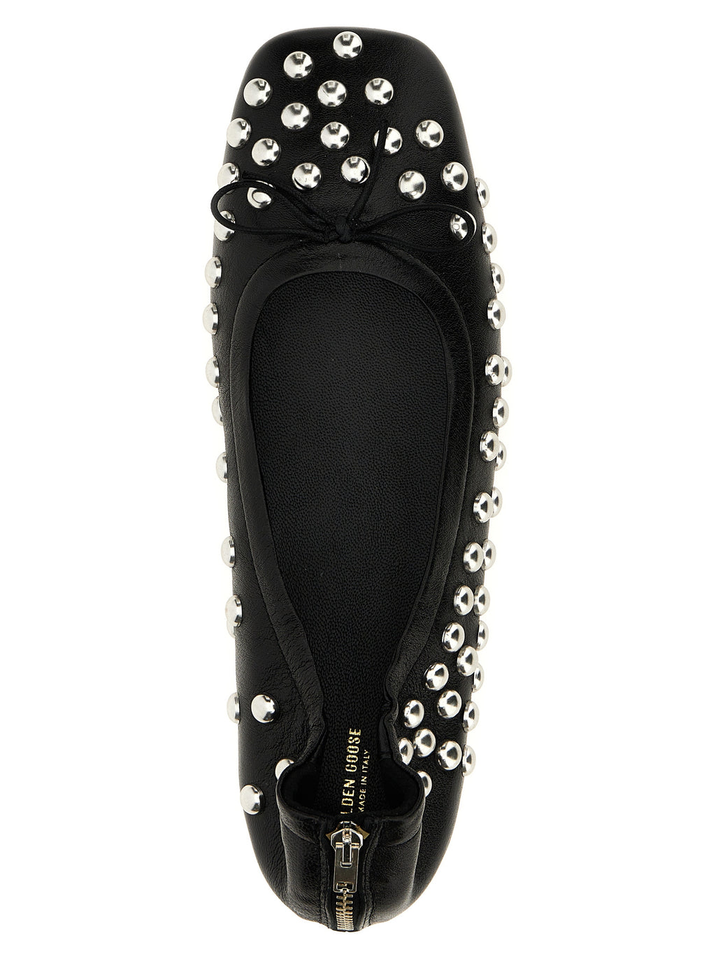 Golden Goose Black Lamb Leather Ballet Flats
