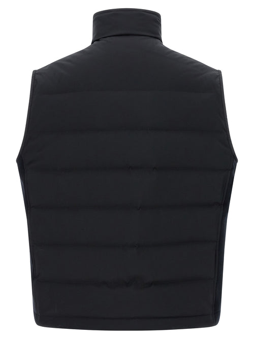 Brioni Blue Polyester Sleeveless Jacket