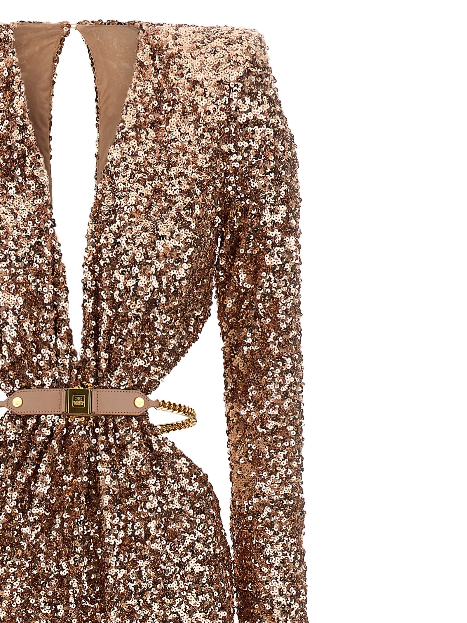 Elisabetta Franchi Multicolor Polyester Long Dress