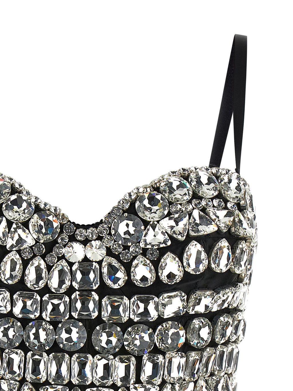Dolce & Gabbana Silver Polyamide Bodysuit
