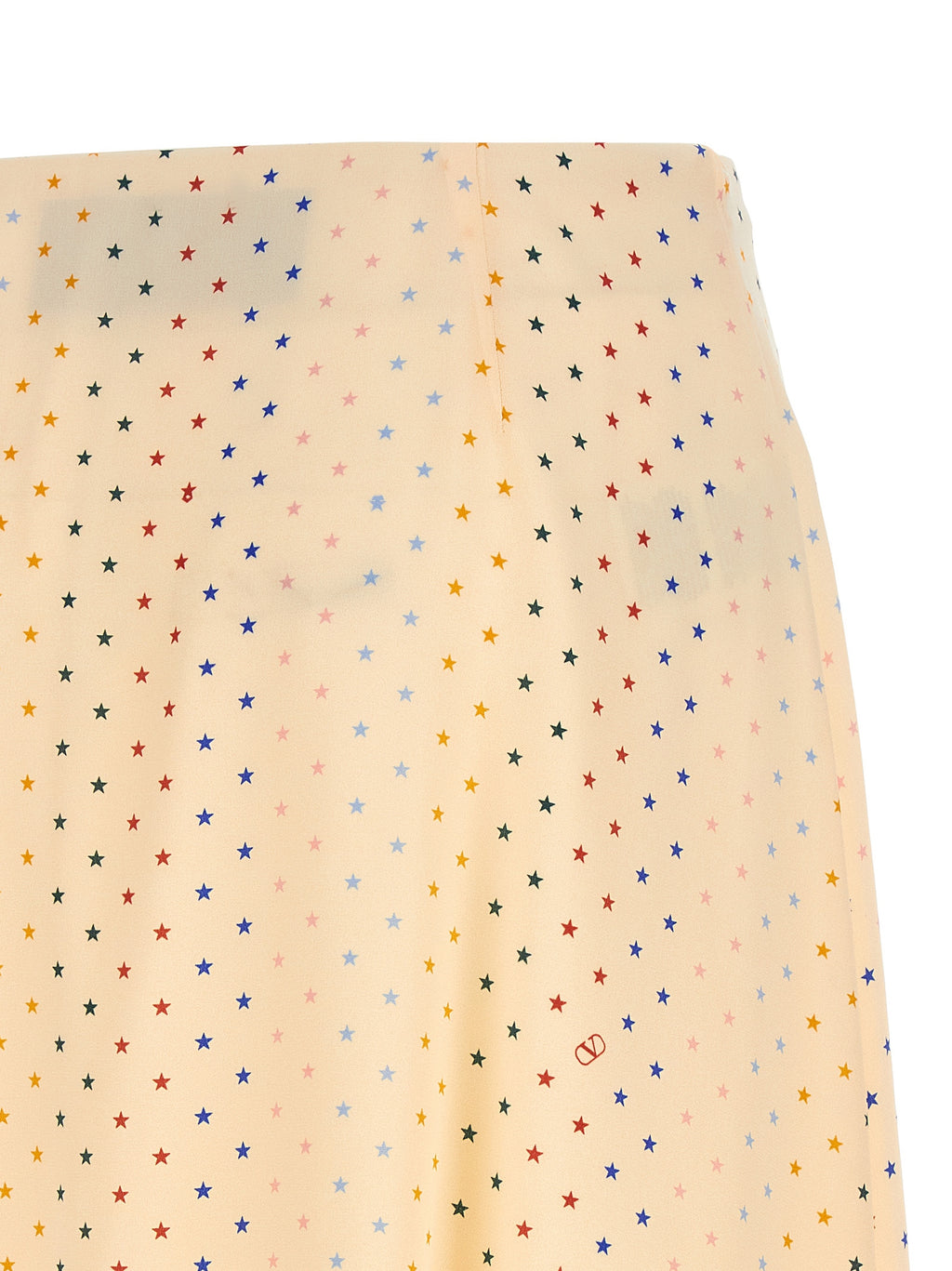 Valentino Garavani Multicolor Silk Midi Skirt