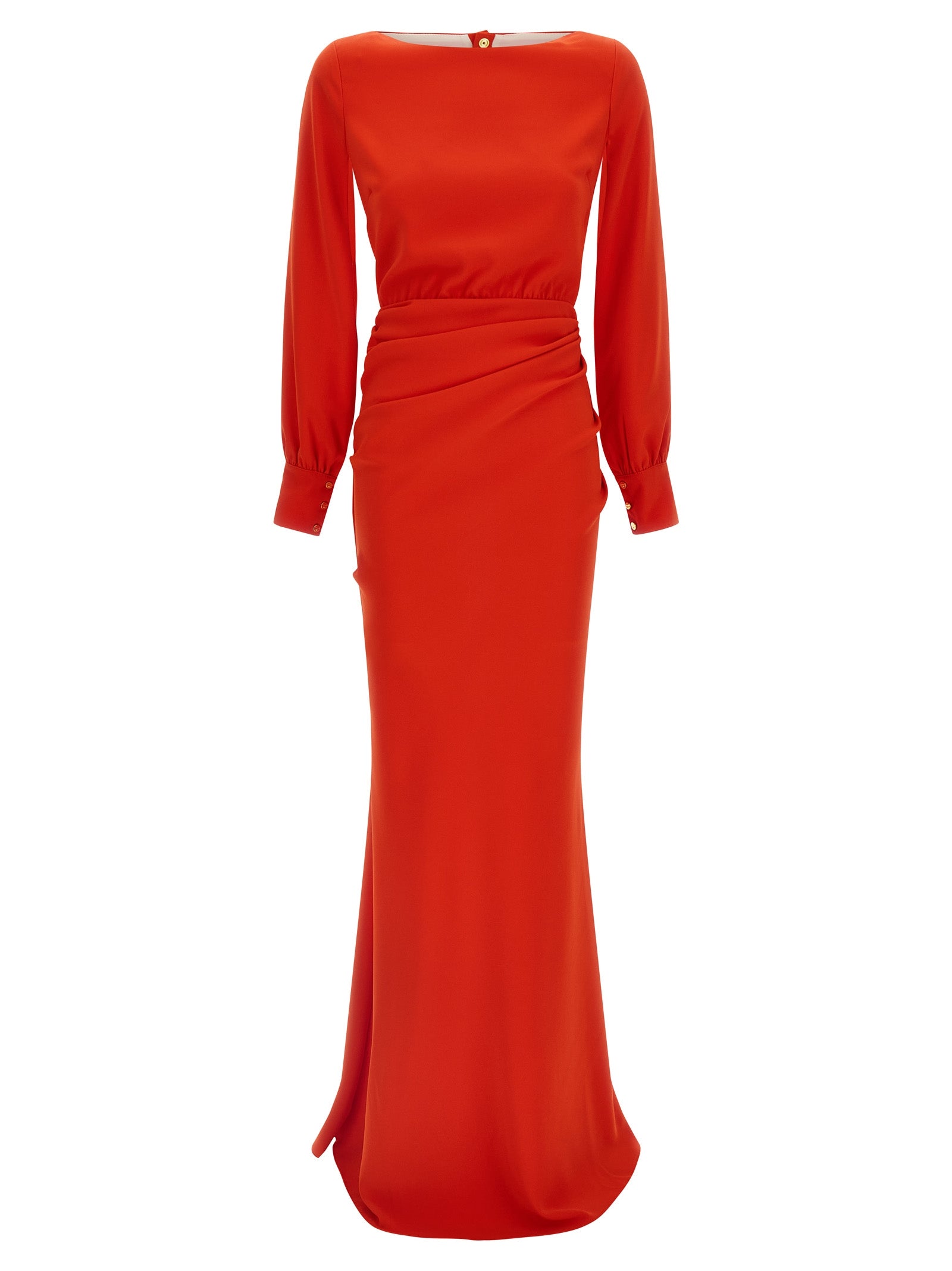 Elisabetta Franchi Multicolor Polyester Long Dress