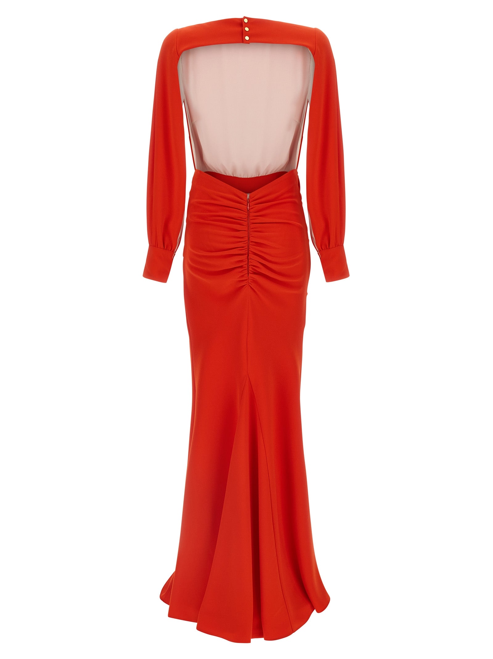 Elisabetta Franchi Multicolor Polyester Long Dress
