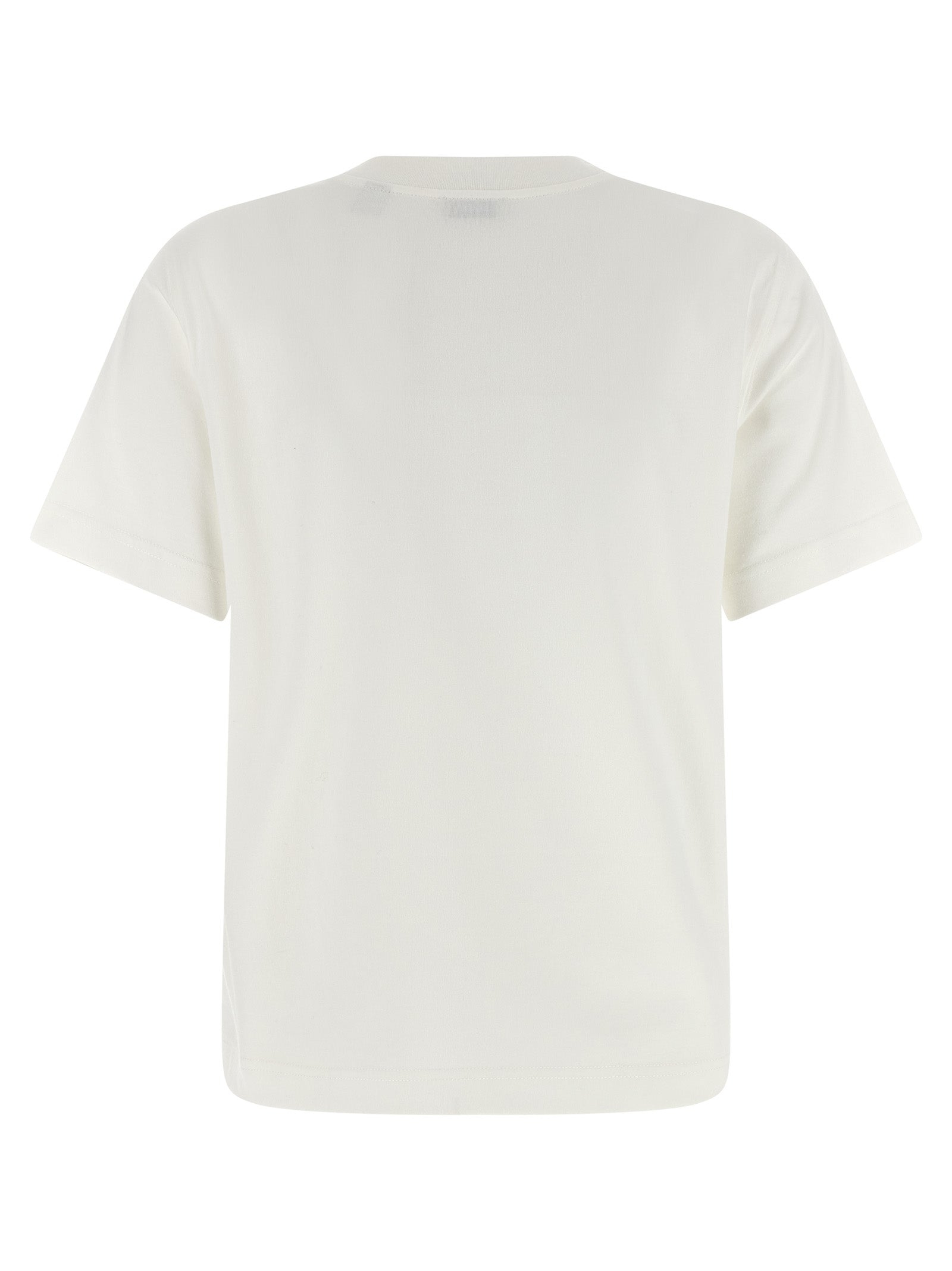 Burberry White Cotton T-Shirt