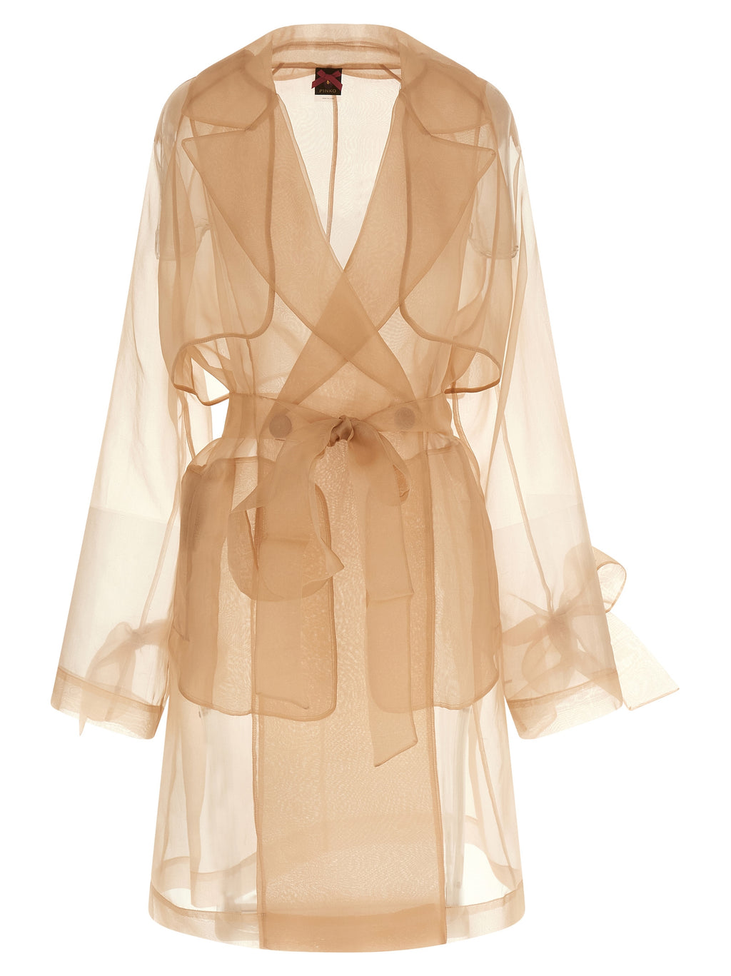 PINKO Multicolor Silk Coat