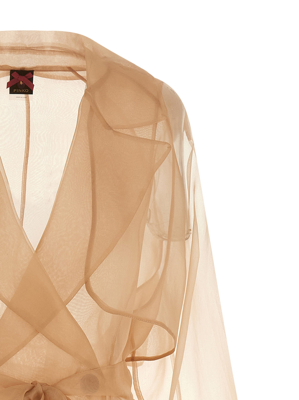 PINKO Multicolor Silk Coat