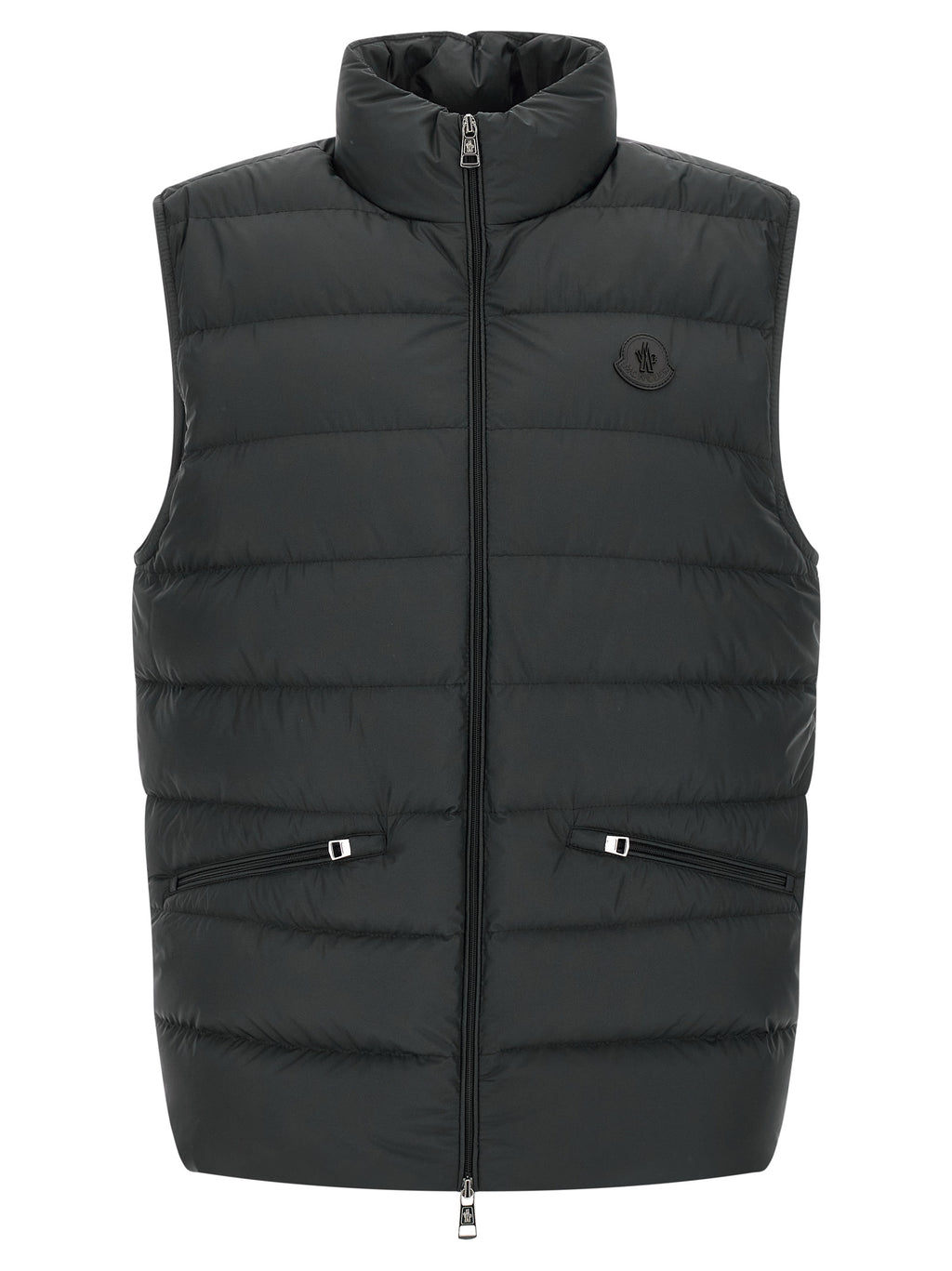 Moncler Black Polyester Sleeveless Jacket