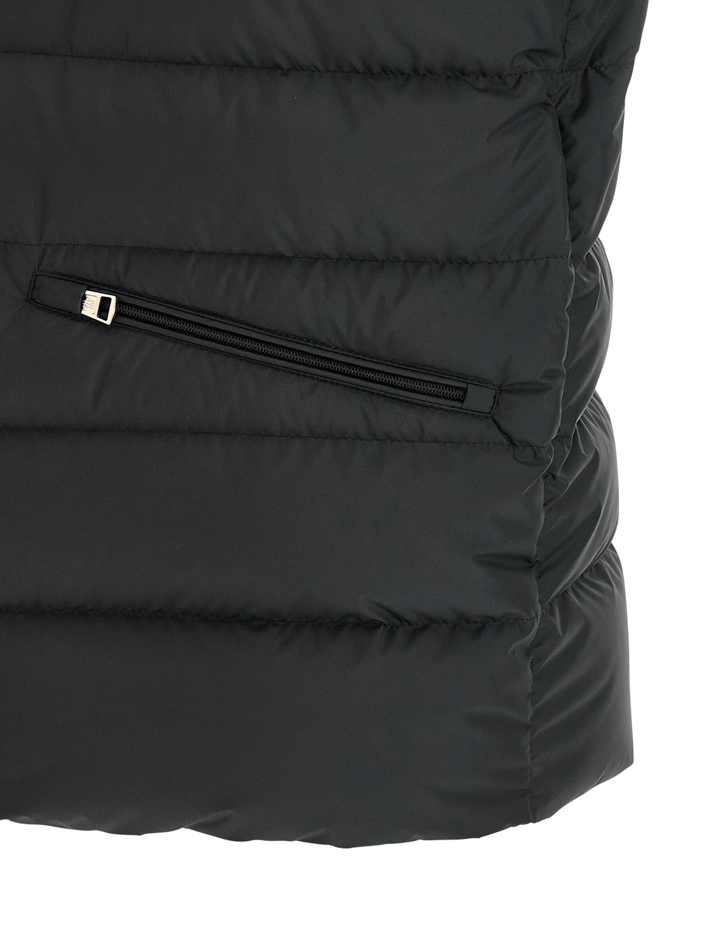 Moncler Black Polyester Sleeveless Jacket