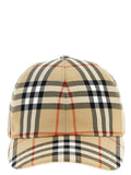 Burberry Beige Cotton Cap (Baseball Hat)